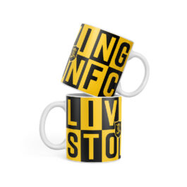 Livingston FC Contrast Squares Mug