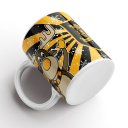 Livingston FC Santa & Reindeer Mug