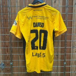Pittman Testimonial Match Issue Signed Danso #20
