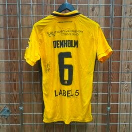 Pittman Testimonial Matchworn Signed Denholm #6