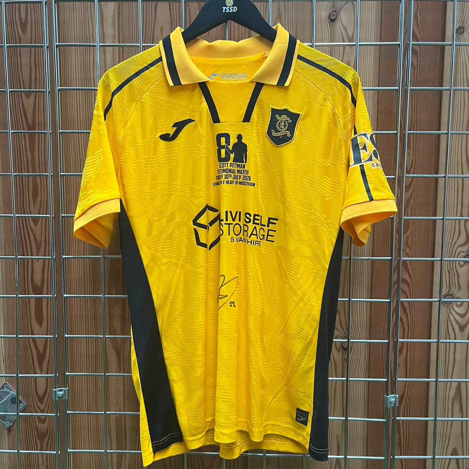 Pittman Testimonial Matchworn Signed Doherty #22 - Image 2