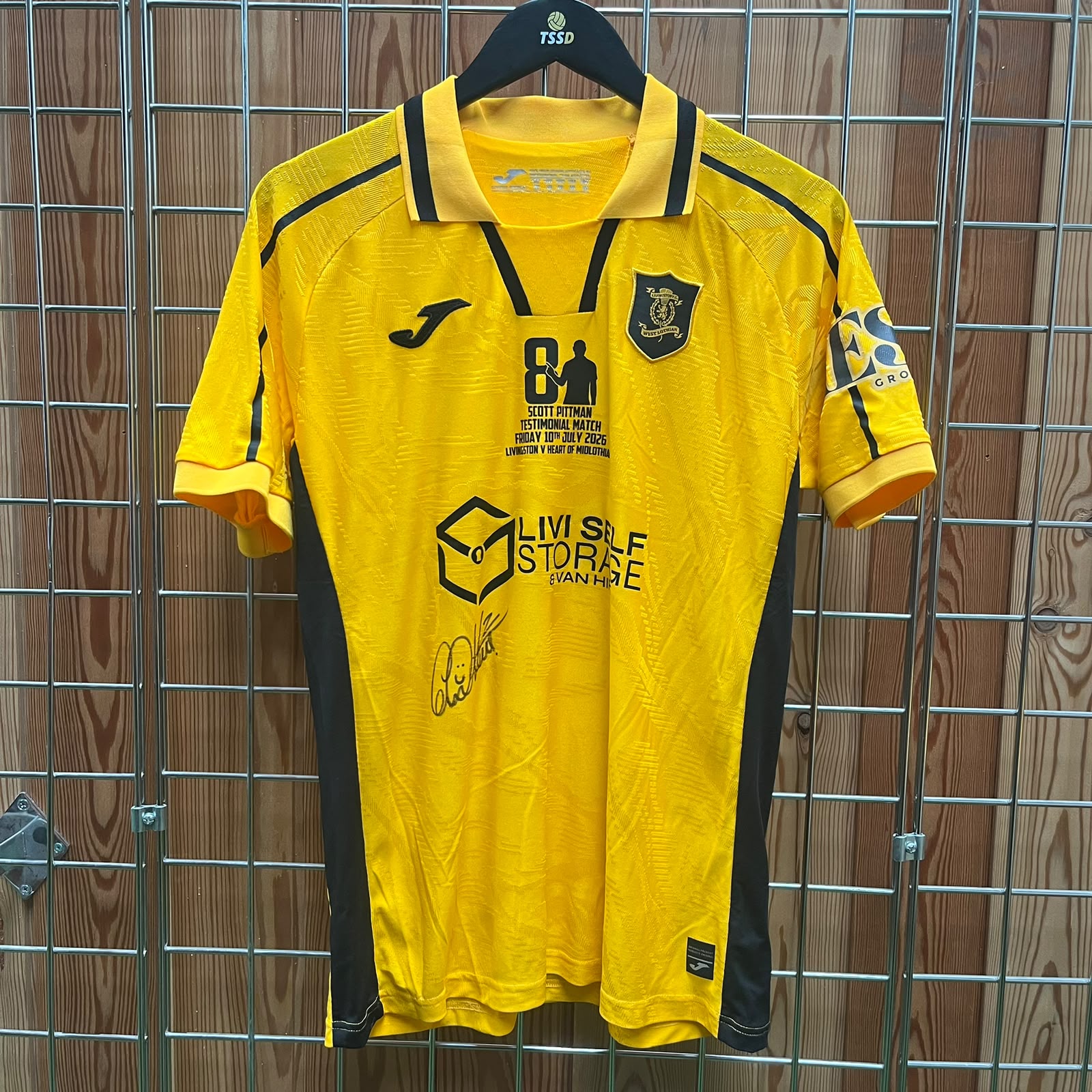 Pittman Testimonial Matchworn Signed Kerr #2 - Image 2
