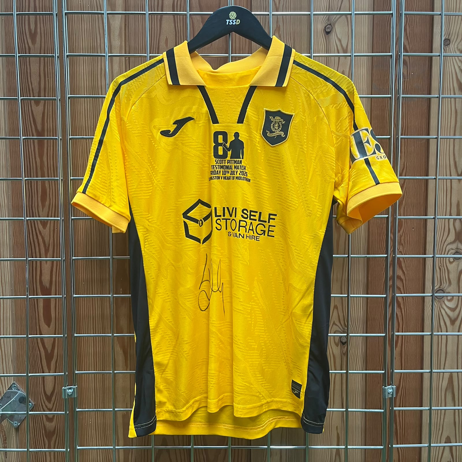 Pittman Testimonial Matchworn Signed May #17 - Image 2