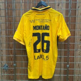 Pittman Testimonial Matchworn Signed Montano #26