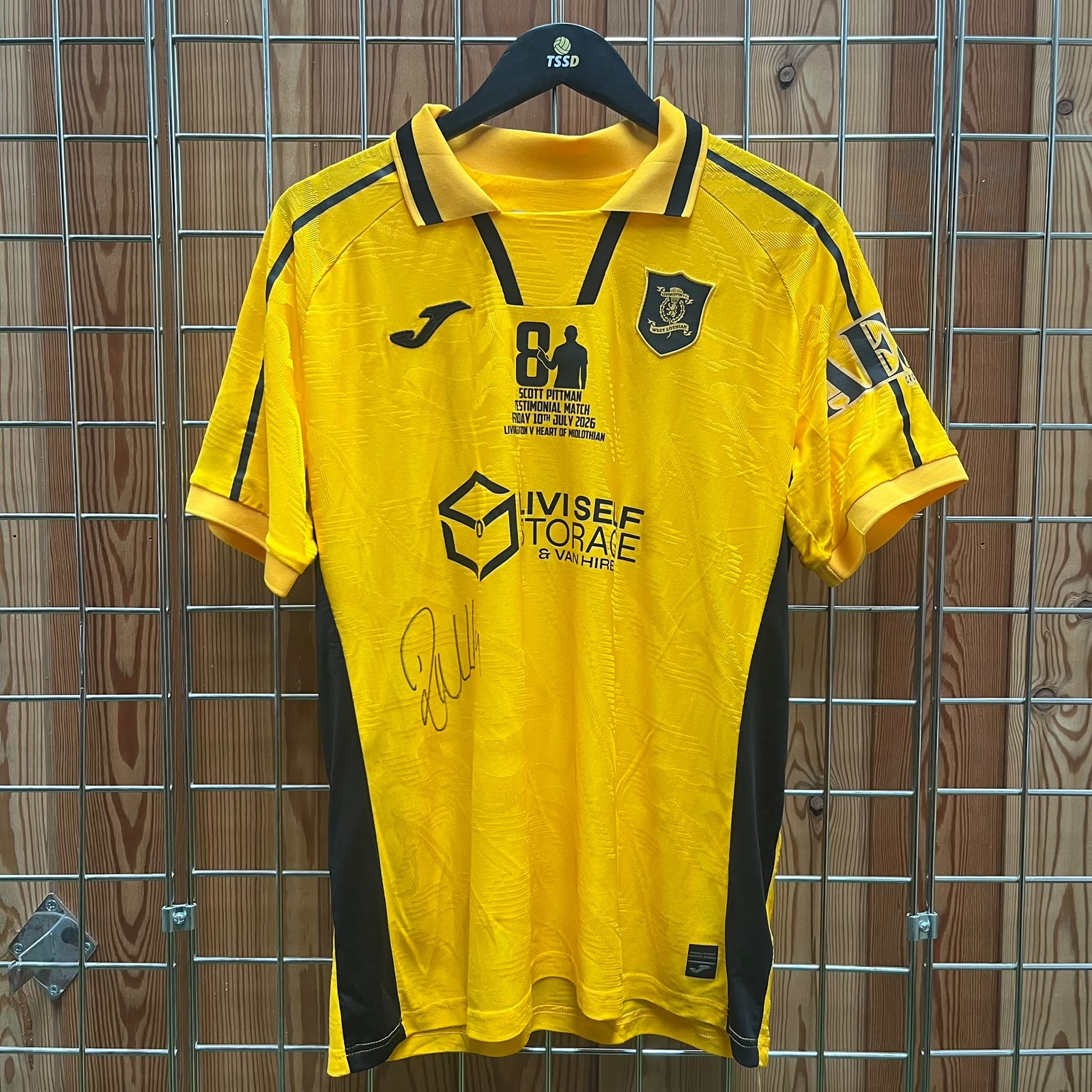Pittman Testimonial Matchworn Signed Muirhead #9 - Image 2