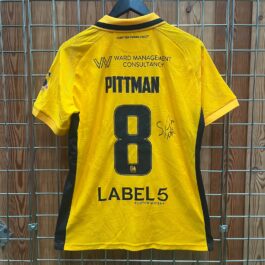 Pittman Testimonial Matchworn Signed Pittman #8 (2nd Half)
