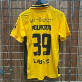 Pittman Testimonial Matchworn Signed Polworth #39
