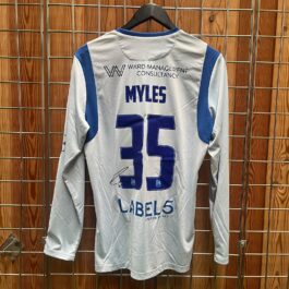 Pittman Testimonial Match Issue Signed Myles #35