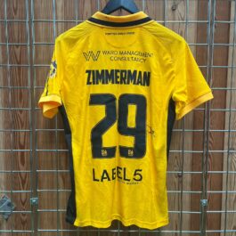 Pittman Testimonial Match Issue Signed Zimmerman #29